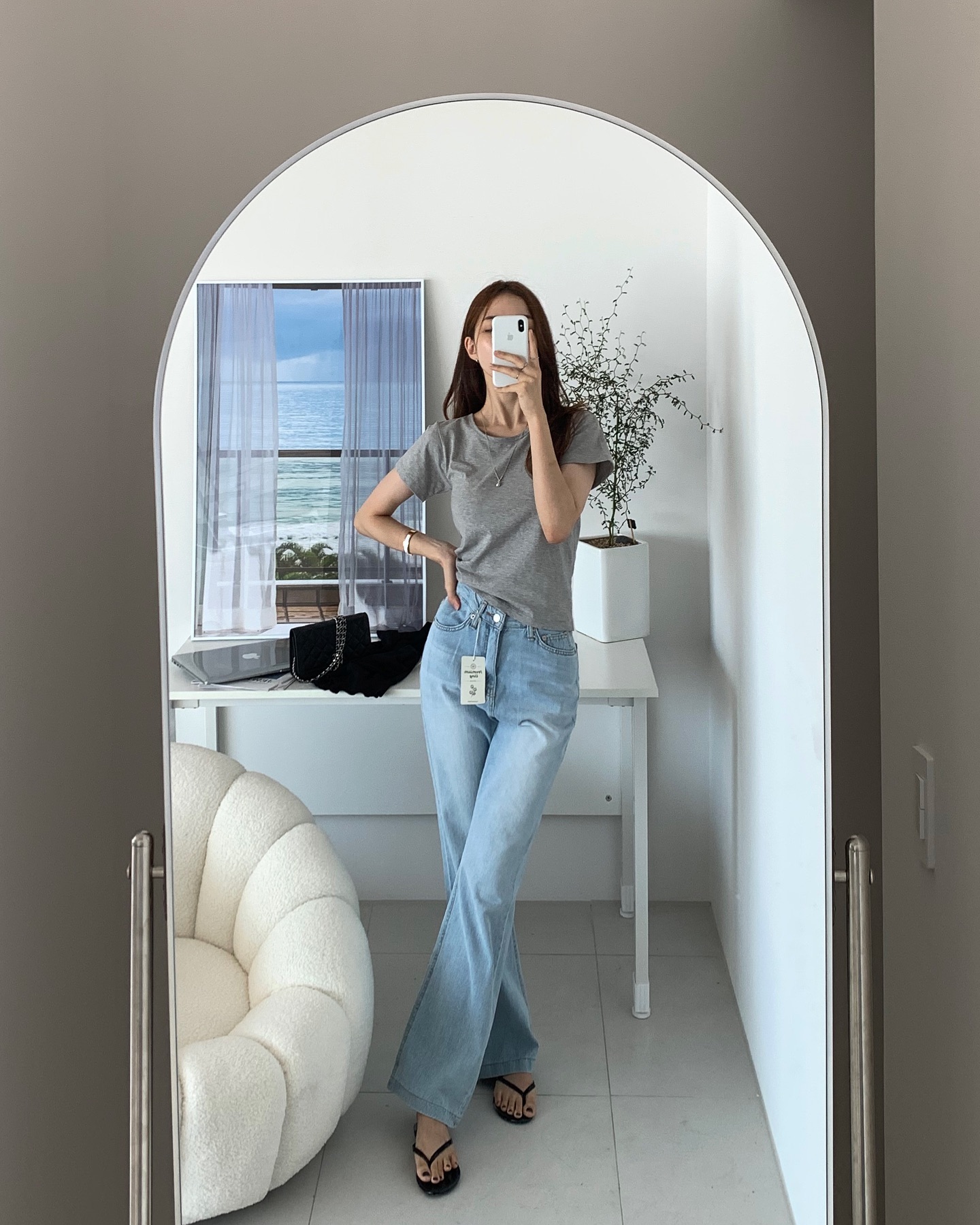 phối đồ áo thun tối giản 6