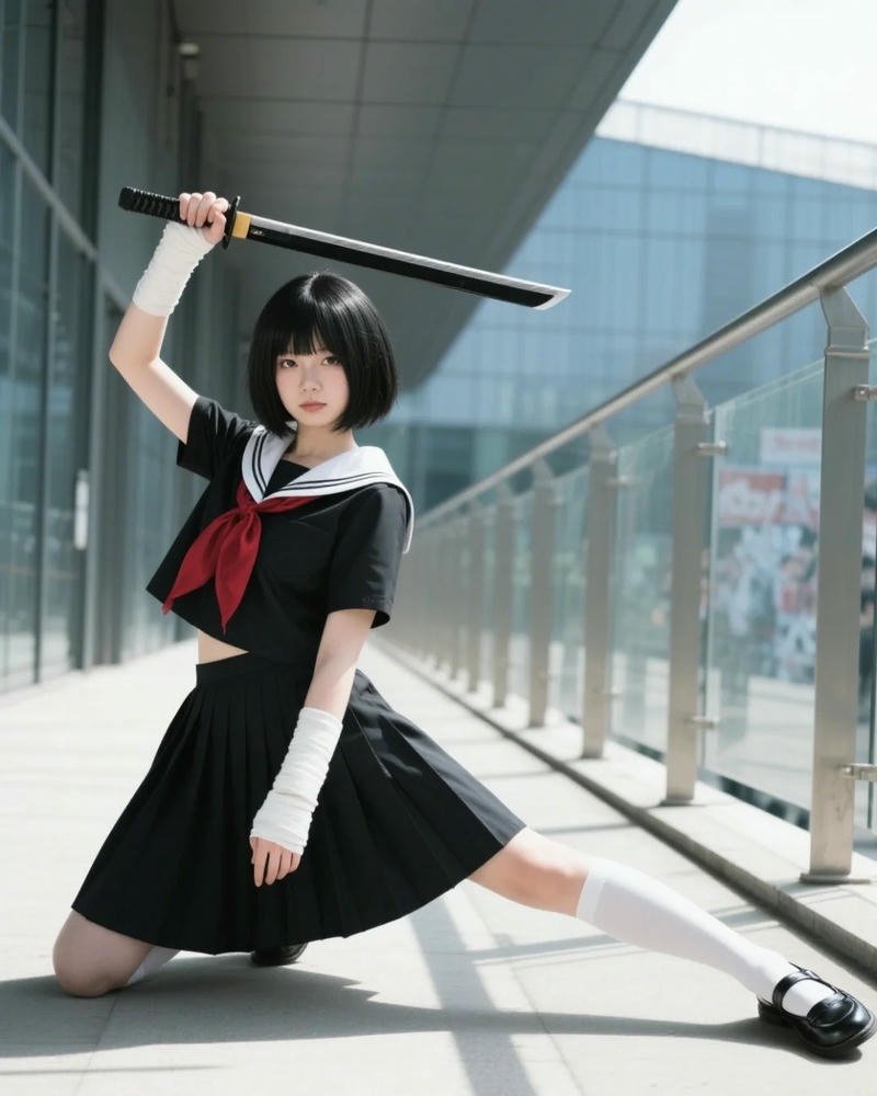 Hình ảnh cosplay học sinh 28