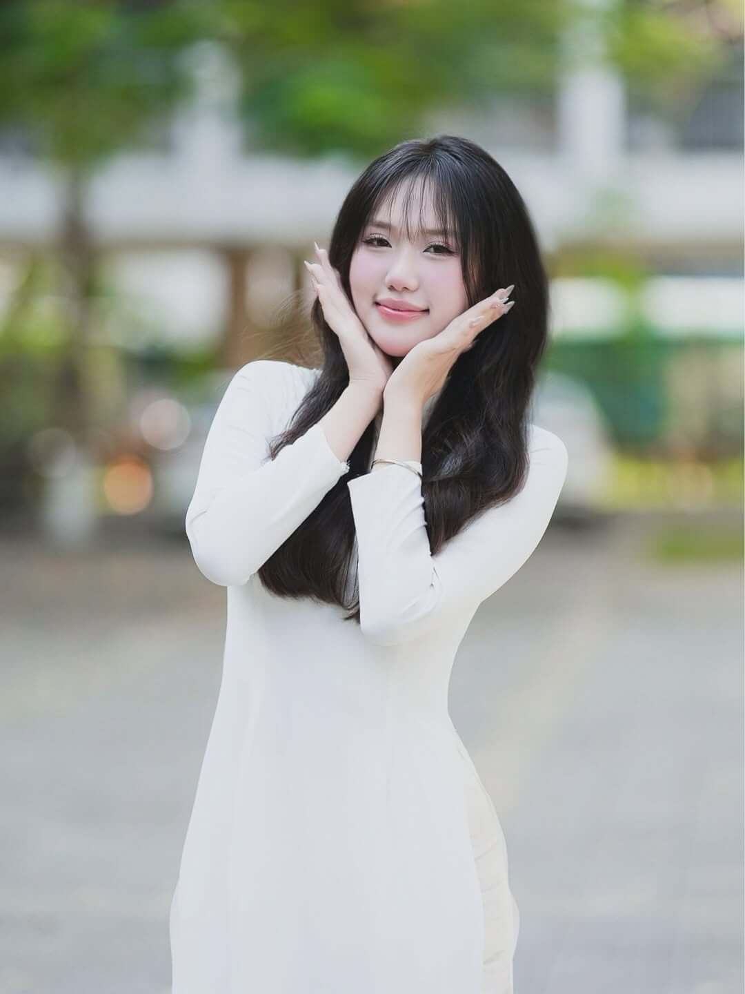 nữ sinh áo dài 7