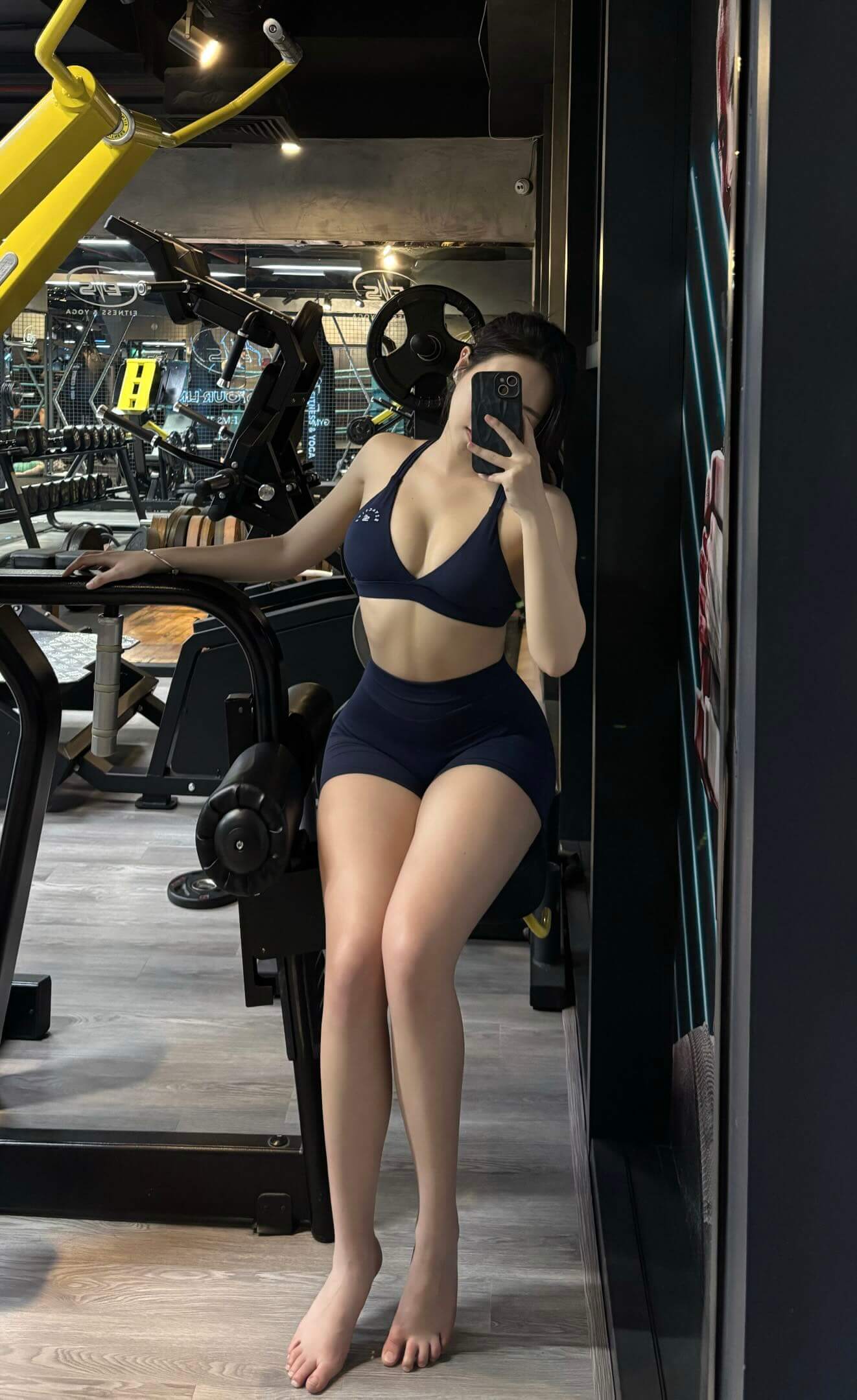 gái xinh tập gym 26