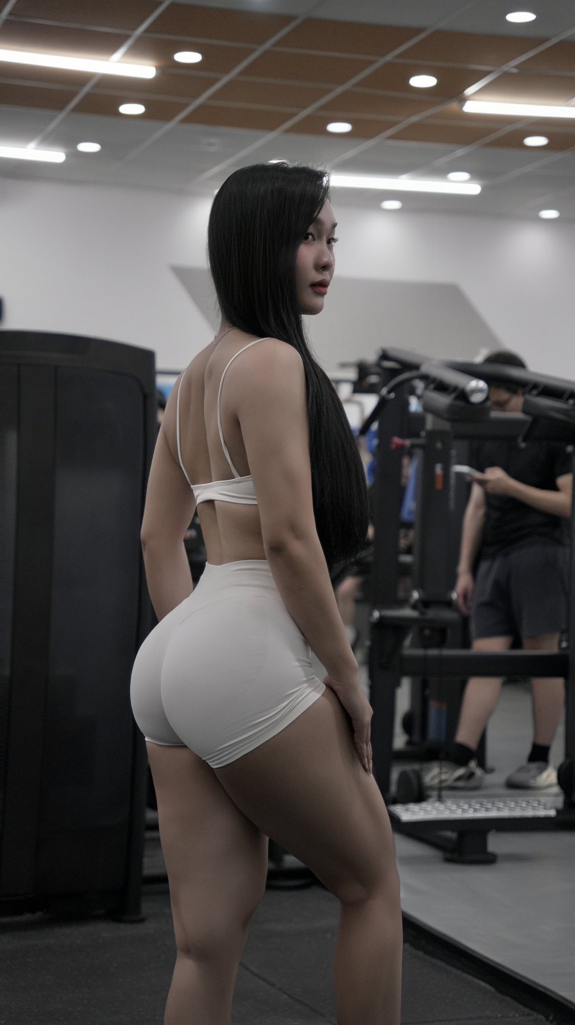 gái xinh tập gym 34