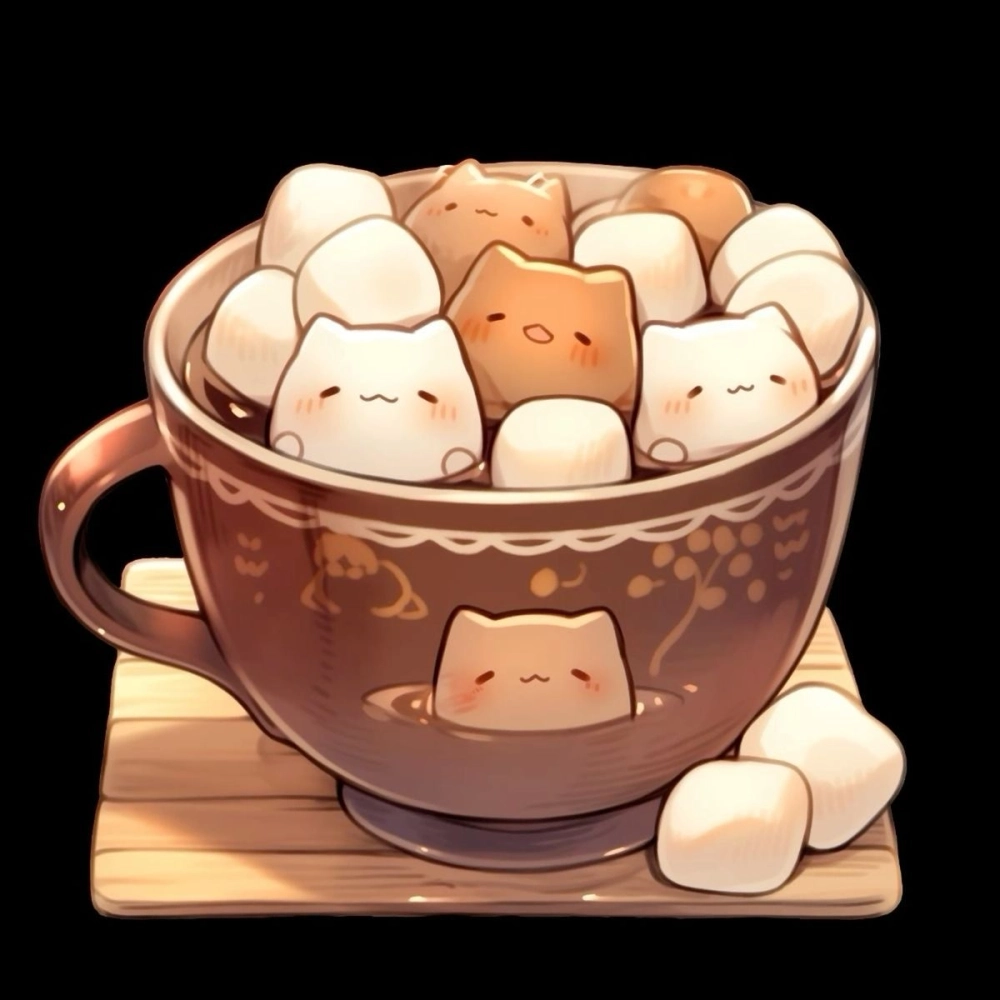anh chibi do uong 01