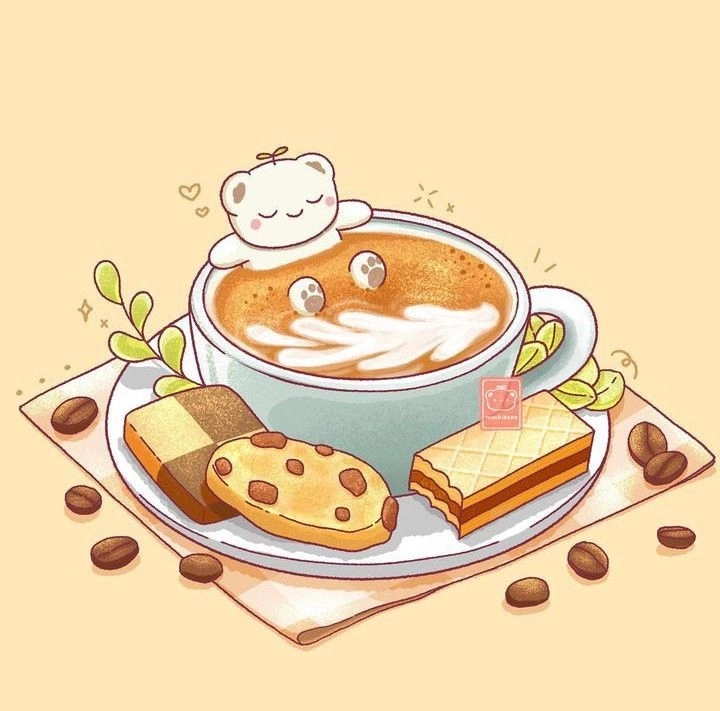 ảnh chibi đồ uống 2