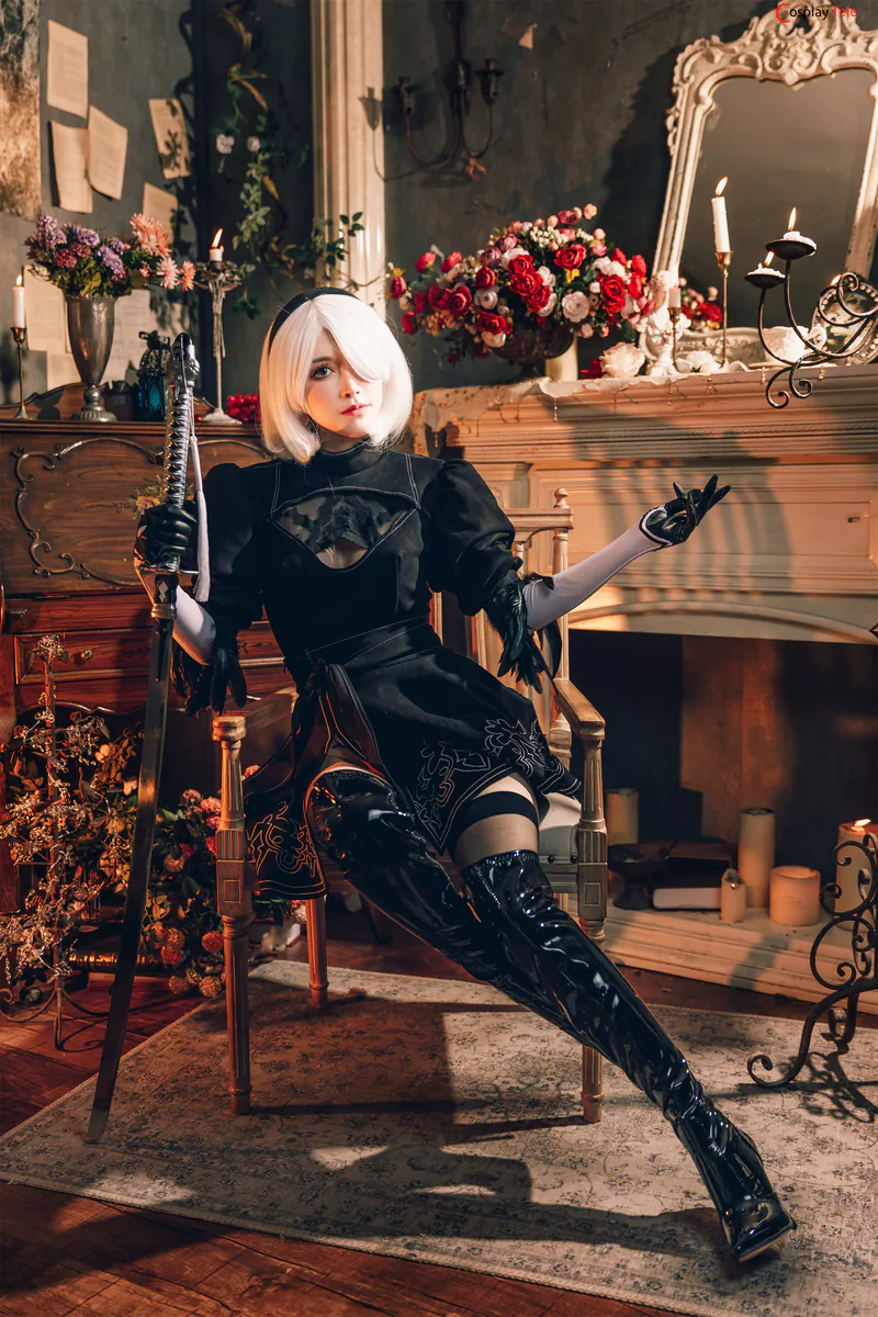 baby LuLu cosplay 2B NierAutomata Part 2 1 result