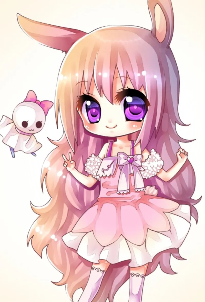 chibi nữ cute 5