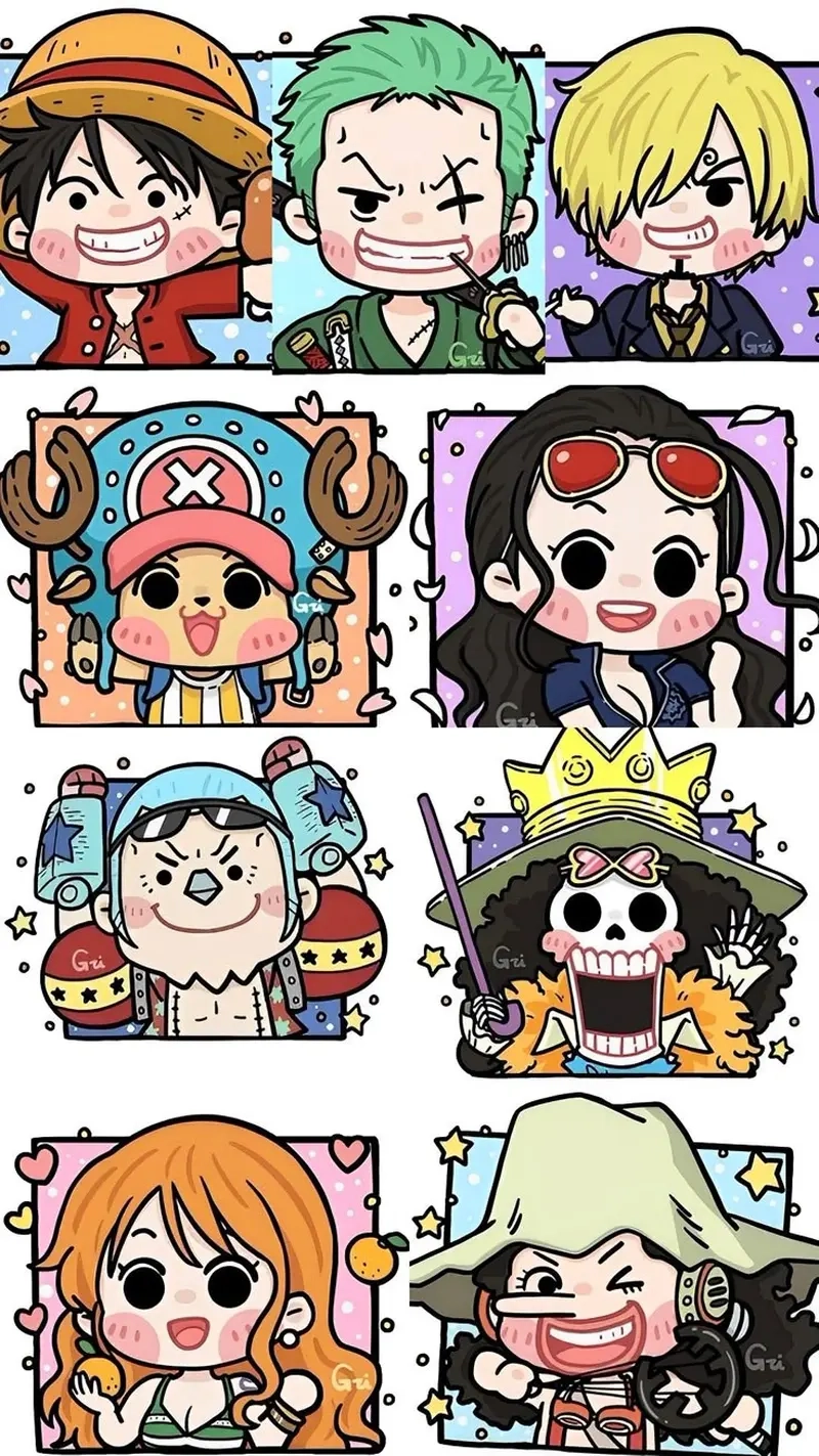 One Piece chibi 12