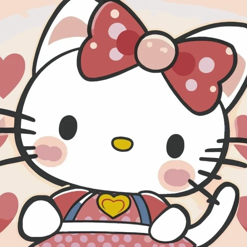 Hello Kitty tô màu 23